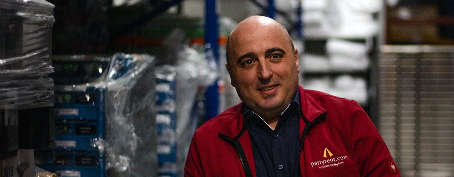 Interview mit David Fasching, Logistikleitung Party Rent Wien