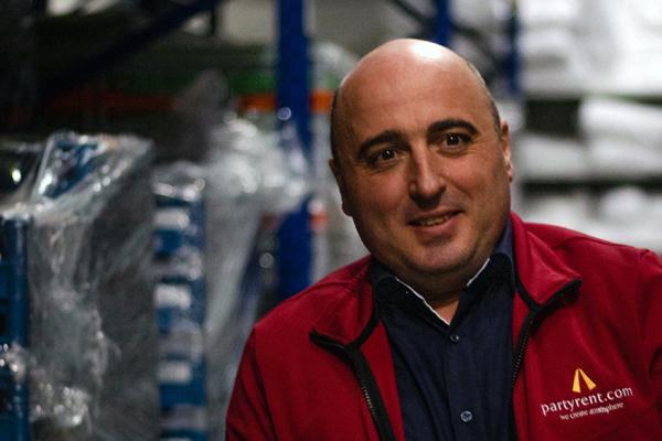 Interview mit David Fasching, Logistikleitung Party Rent Wien